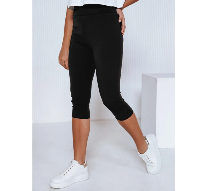 Dámské 3/4 legíny s vysokým pasem černé Dstreet model 21991919 - FashionStreet