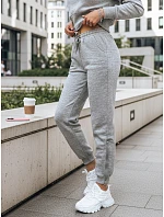 FashionStreet dámske svetlosivé tepláky AY1160