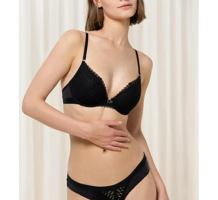 Dámská podprsenka Push-up podprsenka Aura Spotlight WHU černá - Triumph
