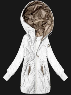 Damska kurtka z po Goodlookin biała model 22015625 - S'WEST