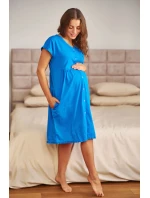 Dámske tehotenské tričko 9600 modré - Doctornap