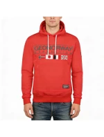 Geografické Nórsko Great DB 317 M WY8613H/GN-Red Mikina s kapucňou