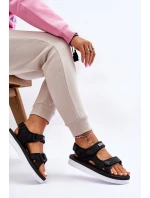 Dámské sportovní sandály na platformě Big Star model 21610834 Černé - Big Star Shoes