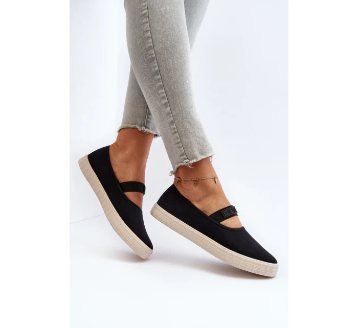 Dámské nazouvací tenisky Big Star model 21649667 Černá - Big Star Shoes Dámské nazouvací tenisky Big Star model 21649667 Černá - Big Star Shoes