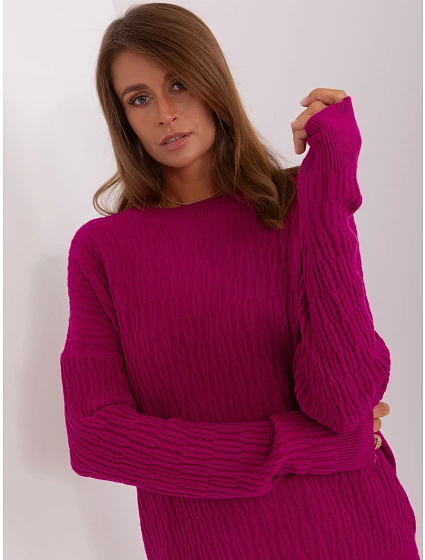 Sweter AT SW model 18895638 fioletowy - FPrice