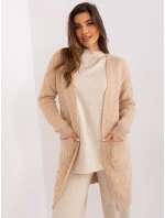 Sweter AT SW model 18997523 beżowy - FPrice Sweter AT SW model 18997523 beżowy - FPrice