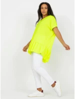Tunika RV TU model 21141990 fluo żółty - FPrice