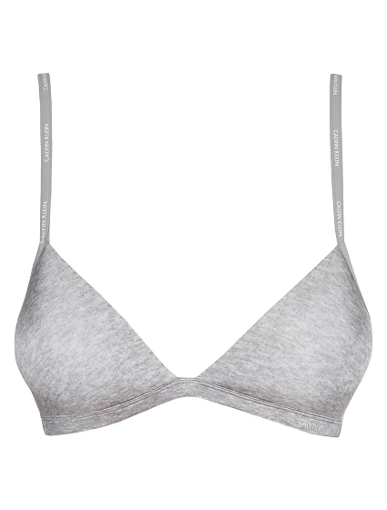 Dámska trojuholníková podprsenka s ľahkou podšívkou QF4693E - Calvin Klein