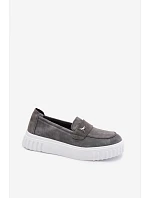 Poloplatformové topánky model 227427 Krok v štýle