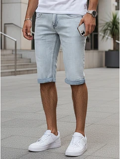 FashionStreet pánske modré džínsové šortky SX2616