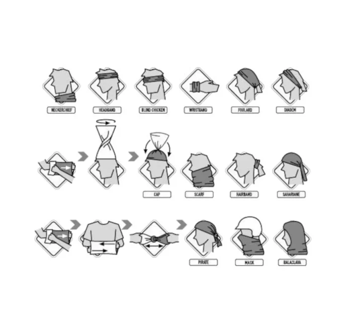 Šátek Merino Tube Scarf model 21440692 - Buff