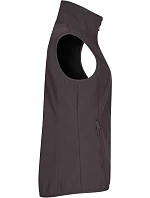Classic Softshell Vest W Dámská 3vrstvá softshellová vesta model 22471285 dark grey - Clique
