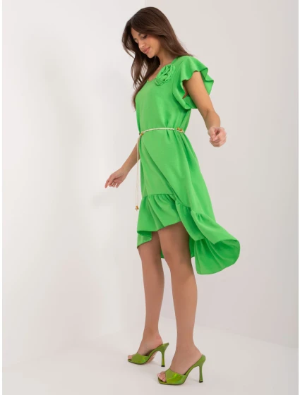 Sukienka DHJ SK model 19760204 jasny zielony - FPrice Sukienka DHJ SK model 19760204 jasny zielony - FPrice