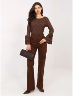 Nohavice LK SP 510106.14P hnedé