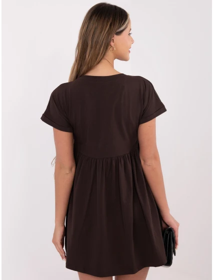 Šaty RV SK 5672.03P tmavohnedé Šaty RV SK 5672.03P tmavohnedé