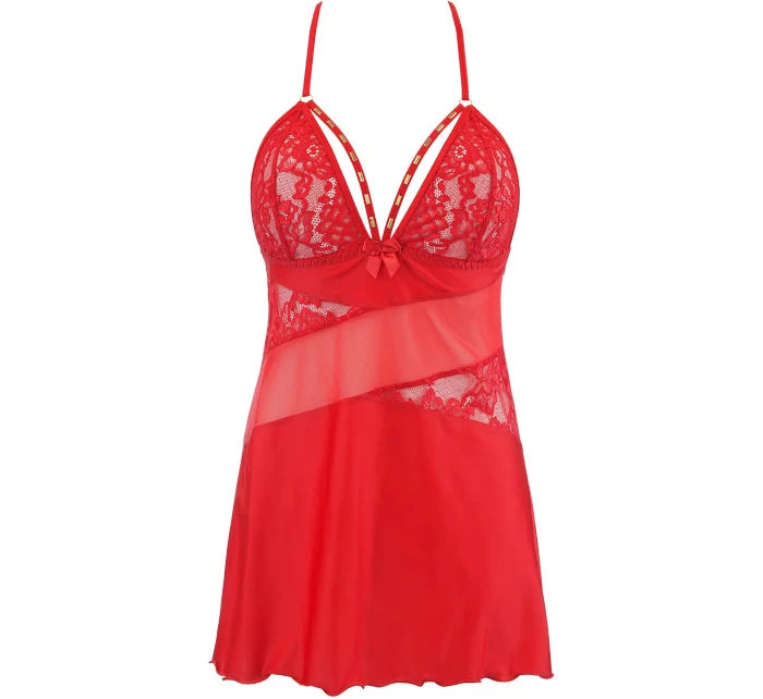 V-10469 červená košieľka - Axami V-10469 červená košieľka - Axami