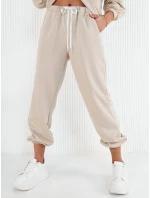 Dámske tepláky FILAN beige FashionStreet UY1886 Dámske tepláky FILAN beige FashionStreet UY1886