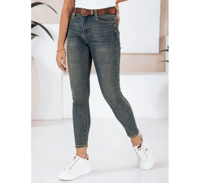 Dámské úzké džíny modré Dstreet model 21992790 - FashionStreet