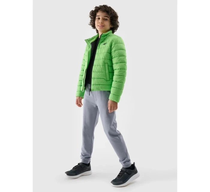 Chlapčenská páperová bunda so syntetickou výplňou 4F 4FJWSS25TDJAM520-45S