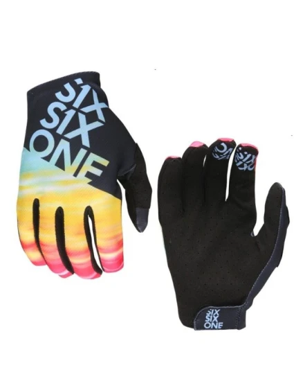 661 Rukavice RAJI s kravatovým vzorom XL