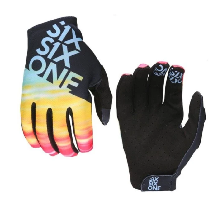 661 Rukavice RAJI s kravatovým vzorom XL