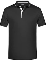 JN Pánské piqué polo s kontrastní légou 02.0 model 22489096 - Daiber JN Pánské piqué polo s kontrastní légou 02.0 model 22489096 - Daiber
