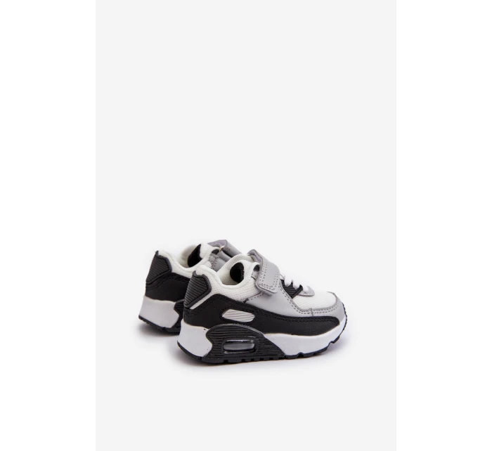 Sneakersy Dziecięce Na Rzep Szare Krissandra Sneakersy Dziecięce Na Rzep Szare Krissandra