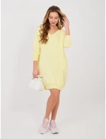 RV šaty SK 7203.35P svetložltá RV šaty SK 7203.35P svetložltá