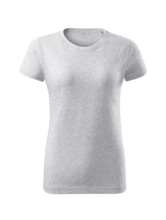 Basic Free tričko dámské světle šedý melír