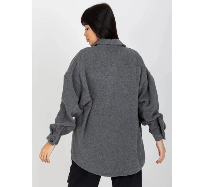 Dámská košile KS Tmavě šedá  model 21877960 - FPrice