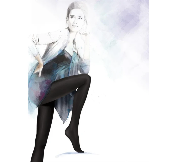 SATT MATTI - Dámske pančuchové nohavice 3D 90 DEN - GATTA