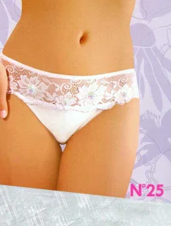 Dámske nohavičky 25 white - EWANA