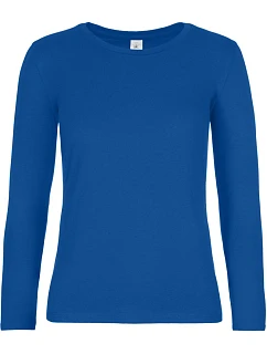 B&C #E190 LSL /women Dámské tričko z těžké bavlny s dl. rukávem model 22496376 royal blue