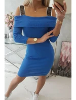 Nevädzové šaty so širokými ramienkami