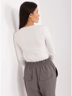 Bluzka RV BZ model 19034333 ecru - FPrice