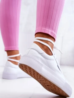 Tenisky na platforme Lee Cooper LCW-22-31-0884L White