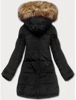 Čierna dámska zimná bunda (M-21305) Čierna dámska zimná bunda (M-21305)