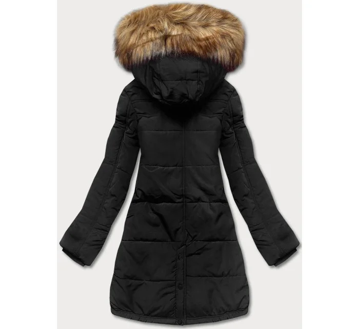 Čierna dámska zimná bunda (M-21305) Čierna dámska zimná bunda (M-21305)