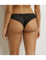 Dámske čipkované tangá DIM DAILY DENTELLE THONG - DIM - čierne