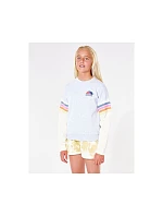 RIP CURL Surf Revival Crew Sweatshirt - Dievča - svetlo šedá RIP CURL Surf Revival Crew Sweatshirt - Dievča - svetlo šedá