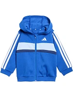 Adidas Essentials Detský fleece Tiberio 3 Stripes Blue KC6004