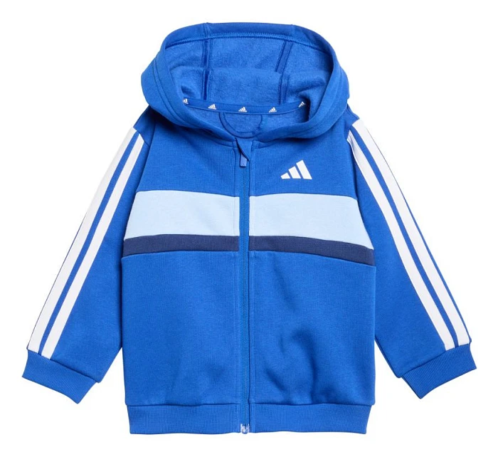 Adidas Essentials Detský fleece Tiberio 3 Stripes Blue KC6004