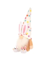 MEDVEĎ GHOOM 25CM V SNOCH CHLAPEC JARNÁ DEKORÁCIA