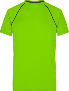 JN 496 Pánské funkční tričko model 22486843 bright green/black - Daiber