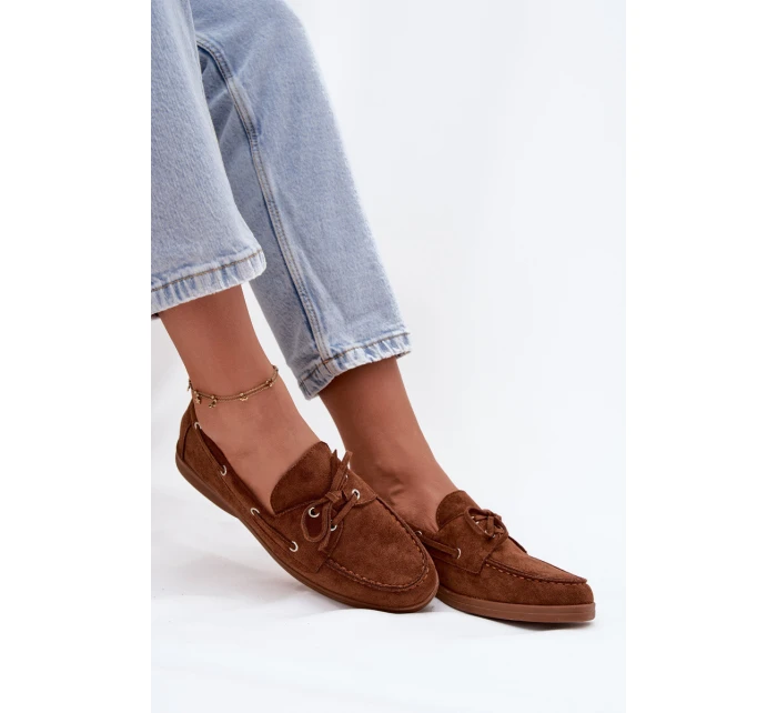 Polobotky Mokasiny Dámské S Camel model 21707867 - Boto