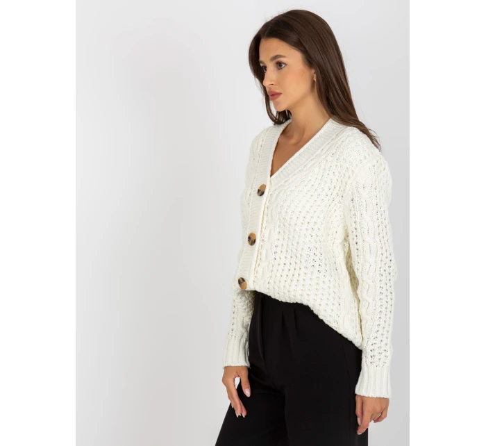 Sweter LC SW model 21798035 ecru - FPrice Sweter LC SW model 21798035 ecru - FPrice