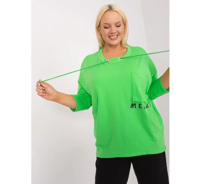 Bluzka RV BZ model 19465464 jasny zielony - FPrice Bluzka RV BZ model 19465464 jasny zielony - FPrice