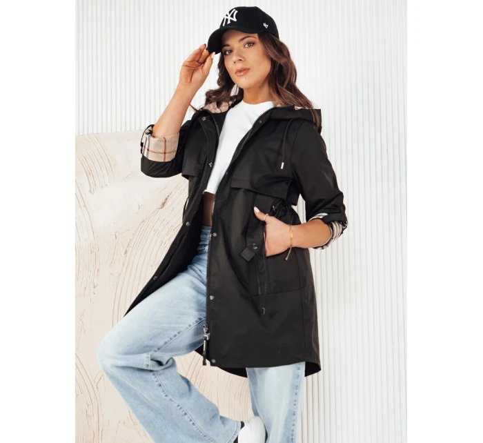 Dámska prechodná bunda VERDU black FashionStreet TY4226