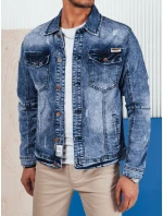 Pánská tmavě modrá džínová bunda Dstreet model 21974394 - FashionStreet