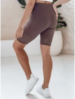 Dámské cyklistické šortky hnědé Dstreet model 21982895 - FashionStreet